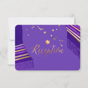 PixDezines Reception/Purple/Gold/Rose Gold/Tallit
