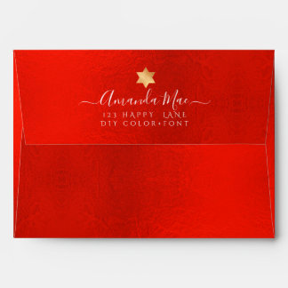 PixDezines Return Address, Red Hot Chili Pepper Envelope