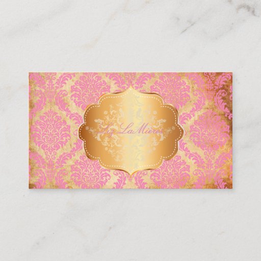 Customizable PixDezines Rosette damask/faux parchment Business Card Templates