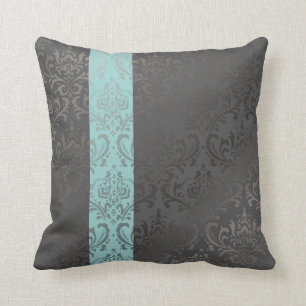 PixDezines rossi damask/diy background colors Throw Pillow