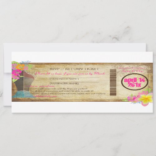 PixDezines rsvp boarding passlove boat