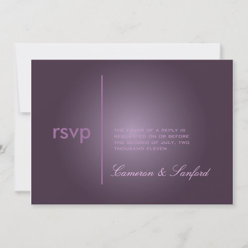 PixDezines RSVP Contemporary  classyplum