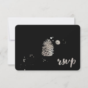 PixDezines rsvp dazzled/silver/pinecone/soiree