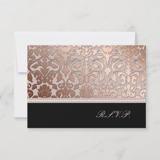 PixDezines rsvp faux copper damask/diy colors (Front)