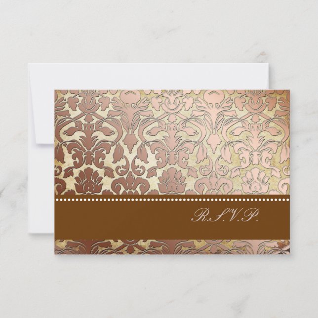PixDezines rsvp faux copper damask/diy colors (Front)