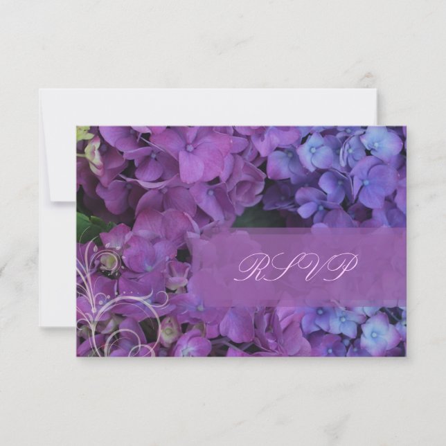 PixDezines RSVP Hydrangea, blue (Front)