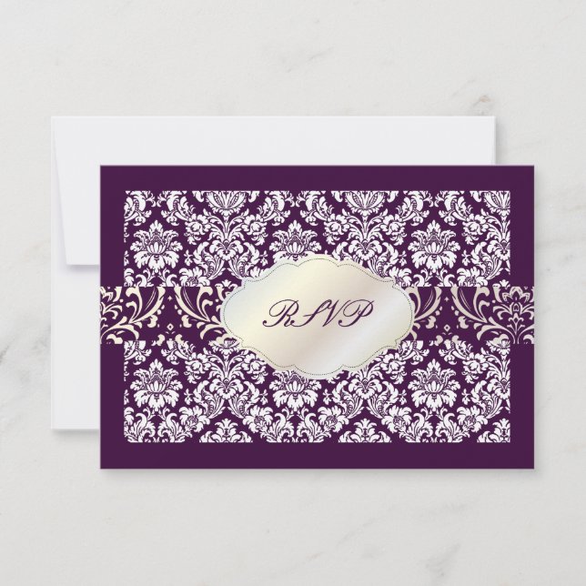 PixDezines rsvp moiré damask+Chandelier/DIY color (Front)