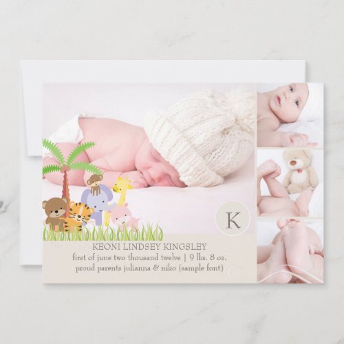 PixDezines safari jungle photo template