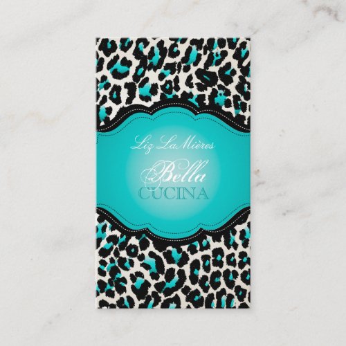 PixDezines Sassy cheetah print/diy background Business Card Templates