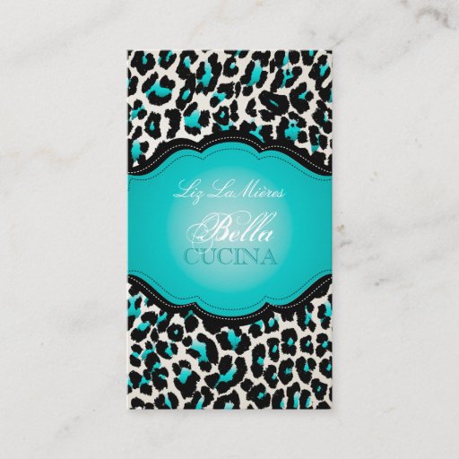 Customizable PixDezines Sassy cheetah print/diy background Business Card Templates