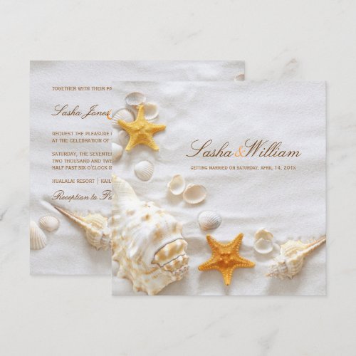 PixDezines Seashells/Beach Invitations/DIY