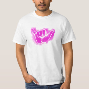 PixDezines shaka/DIY text+color T-Shirt