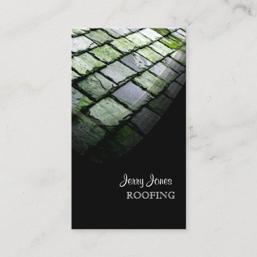 Customizable Roofing, photo business cards