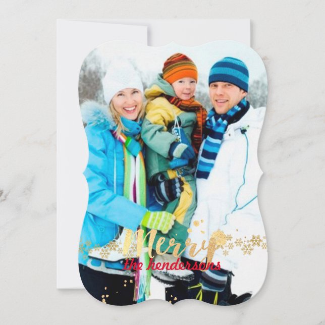 PixDezines snowflakes/holiday cards (Front)