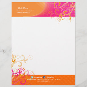 PixDezines Sorbet Swirls+removable art deco rings Letterhead