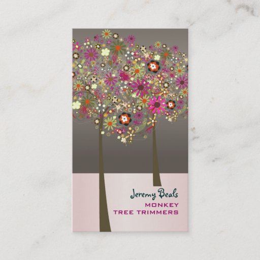 Customizable PixDezines Spring Blooms/DIY color!! Business Cards