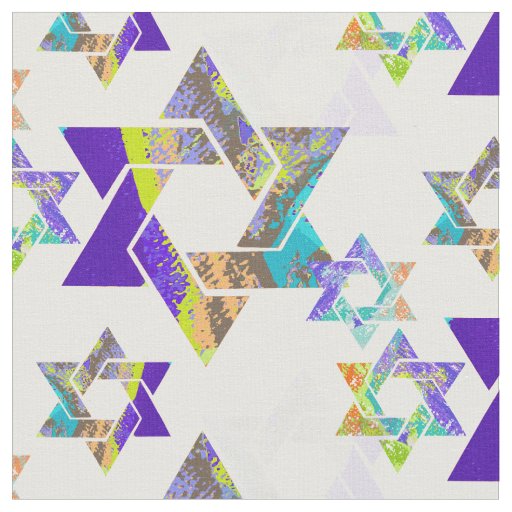 PixDezines star of david/DIY background color Fabric