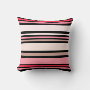 PixDezines stripes/DIY color Throw Pillow