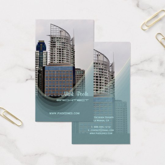 PixDezines Stylish Architects Business Card