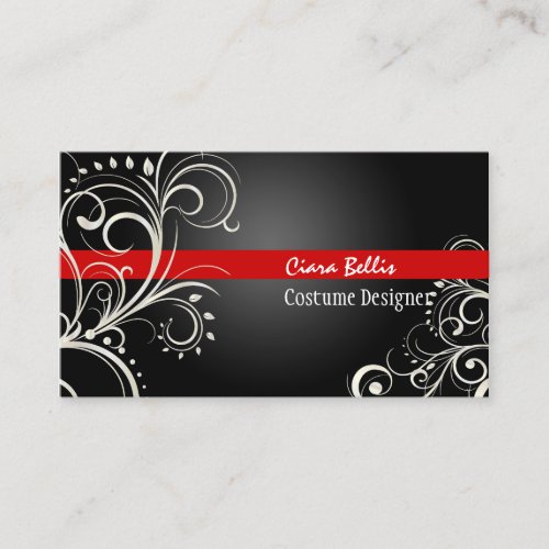PixDezines Stylish Pearl Swirls Business Card Templates