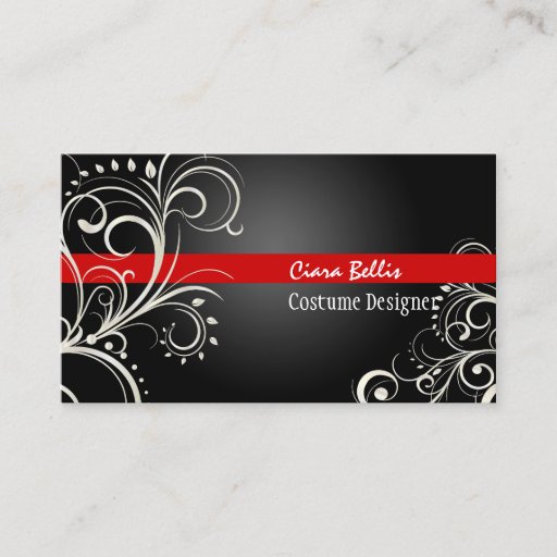 Customizable PixDezines Stylish Pearl Swirls Business Card Templates