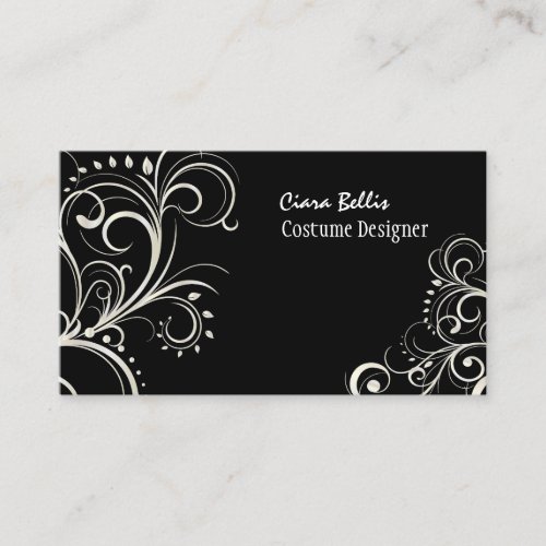 PixDezines Stylish Pearl Swirls/DIY color! Business Card