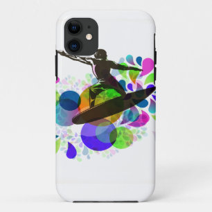 PixDezines Surfer Grunge iPhone 11 Case