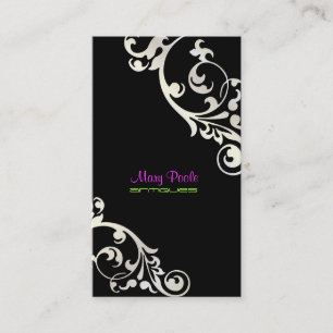 PixDezines swirls/diy background color Business Card