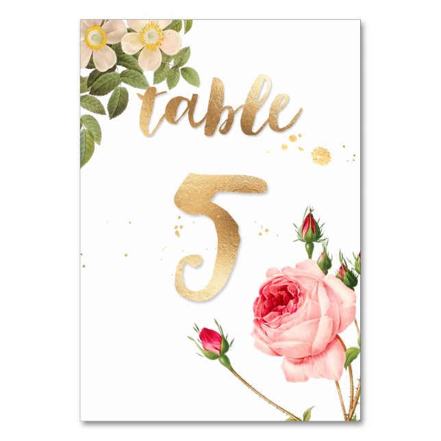 PixDezines Table 5/Vintage Roses/Redoute Number (Front)