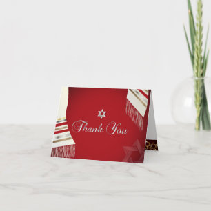 PixDezines tallit mitzvah thank you/DIY Background You Card