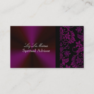 PixDezines Tanza Damask/DIY background/black Business Card