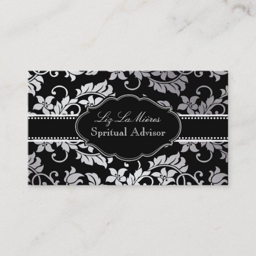 PixDezines Tanza Damask/DIY background Business Cards