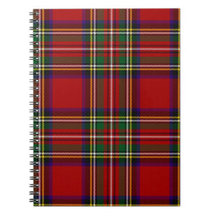 PixDezines tartan, stewart clan Notebook