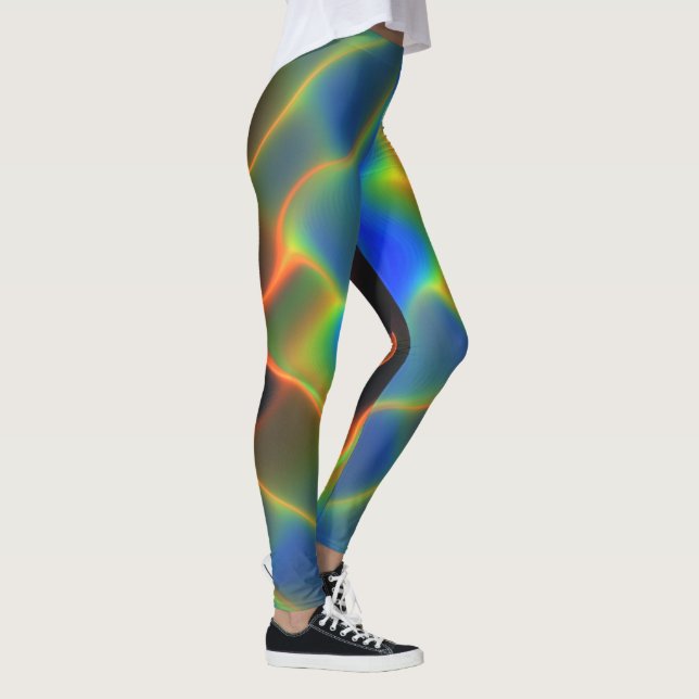 PixDezines Techno Dance/Neon Lights Leggings (Right)