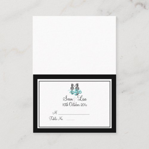 PixDezines Tent Place Card (Chubby Business Cards)