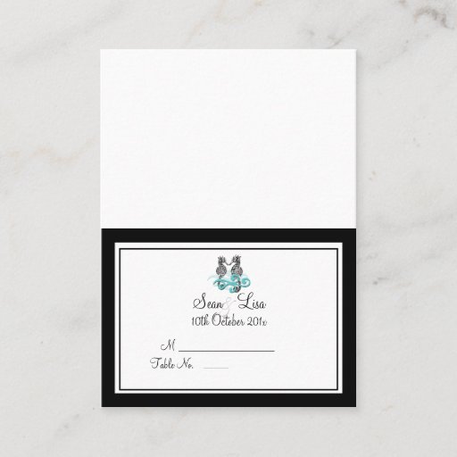 Customizable PixDezines Tent Place Card (Chubby Business Cards)