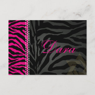 PixDezines thank you pink Zebra, Bat Mitzvah