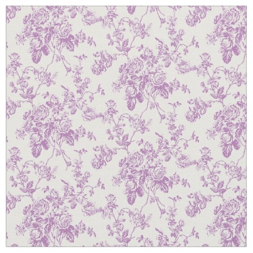 PixDezines toile purple rosesDIY background color Fabric