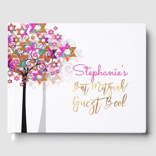 PixDezines Tree of Life Bat Mitzvah/Pink