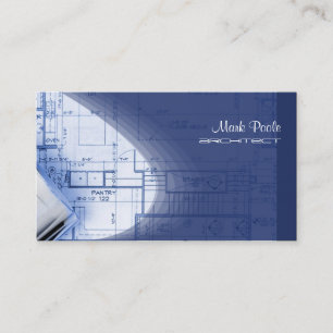 PixDezines TRENDY ARCHITECT BUSINESS CARDS