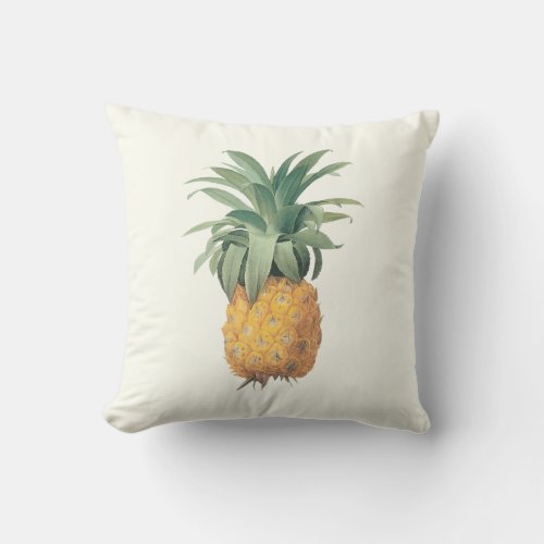 PixDezines Tropical Island Pineapples Throw Pillow