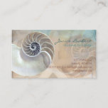 Pixdezines Under The Sea, Nautilus Business Card at Zazzle