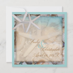 PixDezines Under the Sea, Starfish/Invitations Invitation