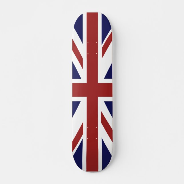 PixDezines union jack Skateboard Deck (Front)
