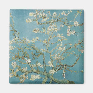 PixDezines Van Gogh Almond Blossom at Saint-Rémy Magnet