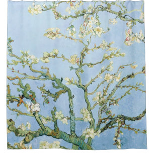 PixDezines Van Gogh Almond Blossom at Saint-Rémy Shower Curtain