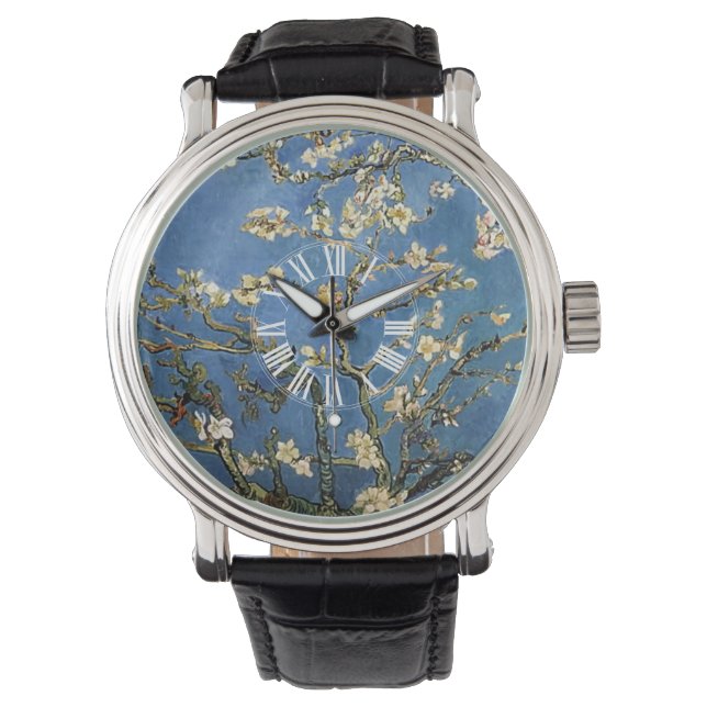 PixDezines Van Gogh almond blossoms Watch (Front)