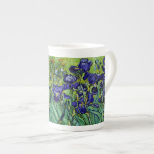PixDezines van gogh iris/st. remy Bone China Mug