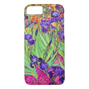 Pixdezines Van Gogh Iris/st. Remy Iphone 8/7 Case by The_Masters at Zazzle