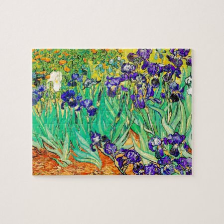 Pixdezines Van Gogh Iris/st. Remy Jigsaw Puzzle